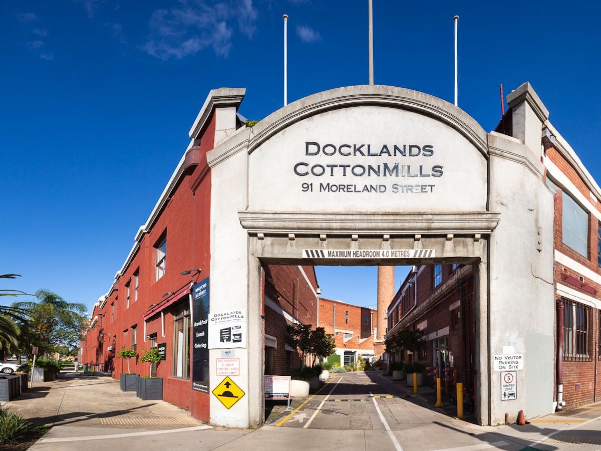 Cotton Mills Footscray — La Fabrica location